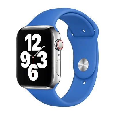 Produktbild von Apple MJK53ZM/A Intelligentes tragbares Accessoire Band Blau Fluor-Elastomer