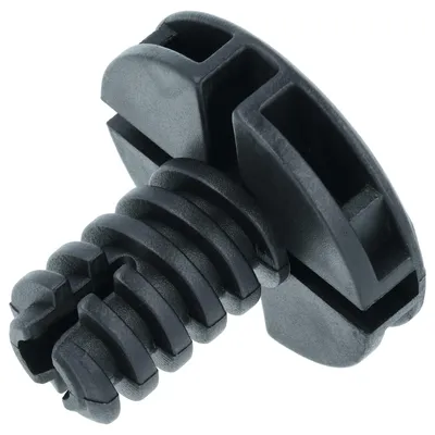 Produktbild von vhbw Stellfuß Ersatz für Zanussi 8996470604712 für Wäschetrockner, Trockner - 3,5 cm Standfuß, Schwarz