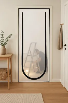 Obrázek produktu pro Protiprachová zástěna pro dveřní otvory, typ U, 220 x 120 cm
