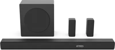 Image de Hisense AX5100Q, 5.1 canaux, 580 W, DTS:X, Dolby Atmos, 80 W, 580 W, Subwoofer actif