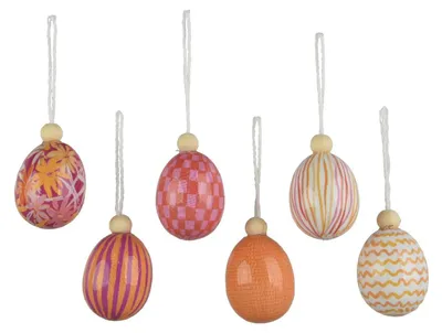 Produktbild von Decoris Hängedekoration Eierschaum ø4xh6cm