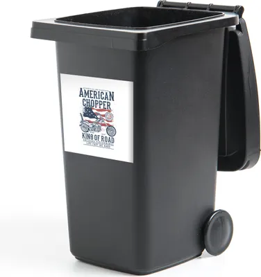 Produktbild von MuchoWow® - Abfall-Aufkleber - Container - für Abfallcontainer