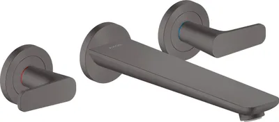Immagine prodotto di hansgrohe AXOR Citterio C Robinetterie de baignoire 3 trous encastrée pour montage mural, 1 consommateur, 49482340, 49482340