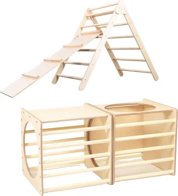 Obrázok produktu pre Montessori sada - picklerov trojuholník a 2x picklerova kocka