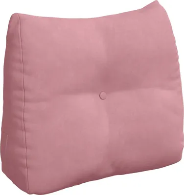 Productafbeelding van vidaXL Rugkussen, roze, 60 x 24 x 50 cm, fluweel