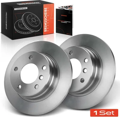 Produktbild von Frankberg 2x Bremsscheiben Hinterachse für BMW 3er Cabriolet E36 E46 E36 E46 E36 E46 E36 1990-2006