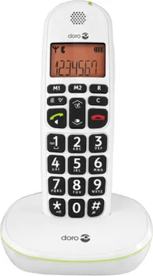 Image de doro PhoneEasy 100w weiss schnurl. DECT/Großtasten (380099)