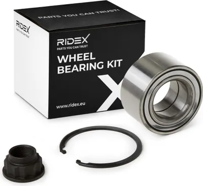 Produktbild von RIDEX Radlagersatz Vorne für TOYOTA Yaris Schrägheck (P1) Schrägkugellager 71,0mm 654W0499