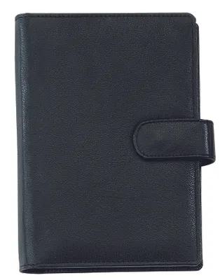 Produktbild von bind Systemplaner A6 Leder schwarz ca. 19 x 14 x 4 cm 10111