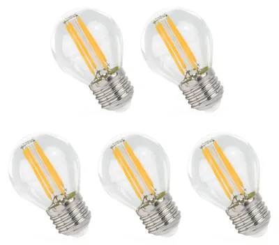 Produktbild von Spectrum E27 LED-Lampe P45 5,5W 700lm 4000K tralweiß 5 Stück
