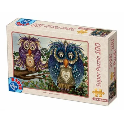 Image de D-TOYS Puzzle Hibou 100 pièces