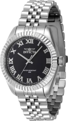 Obrázok produktu pre Invicta Specialty 47408 Dámske Hodinky - Quartz Hnací Mechanizmus - Nerezová Oceľ s Čiernym Ciferníkom - 36 mm
