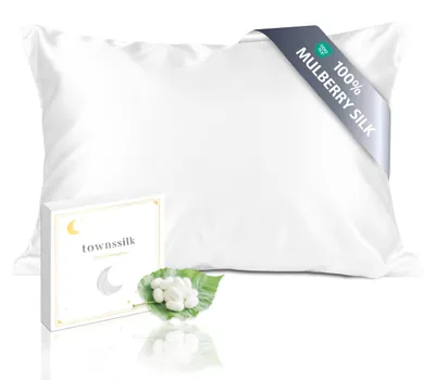 Obrázek produktu pro Saténový povlak na polštář 50 x 70 cm, vyrobený ze 100% morušového hedvábí