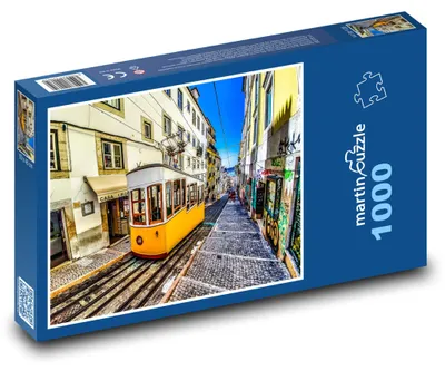 Obrázok produktu pre Puzzle 1000 Žltá električka v Lisabone - martinpuzzle