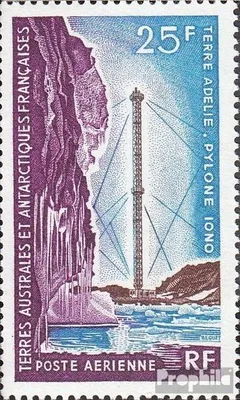 Produktbild von Briefmarken Französ. Gebiete Antarktis 1966 Mi 37 (kompl.Ausg.) postfrisch Sendemast