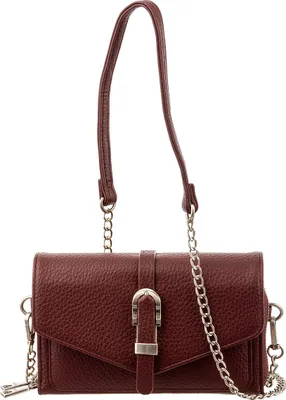 Produktbild von Prato S033-G Umhängetasche genarbtes PolyurethanClutch burgundy