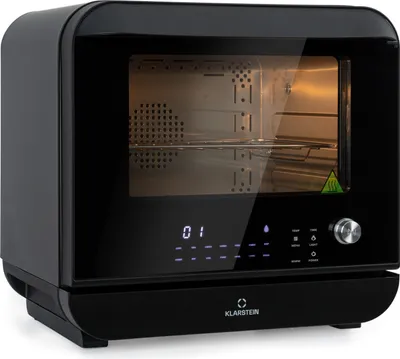 Obrázek produktu pro Klarstein Vita Pro, horkovzdušná fritéza, vaření v páře, 18 l, 2450 W, 14 programů, nádržka na vodu 800 ml