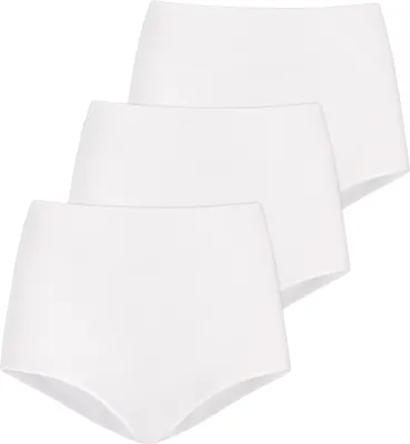 Produktbild von Teyli 3er pack: Mid-Rise Bambus-Slip für Frauen Simi Female 548-3 weiß S
