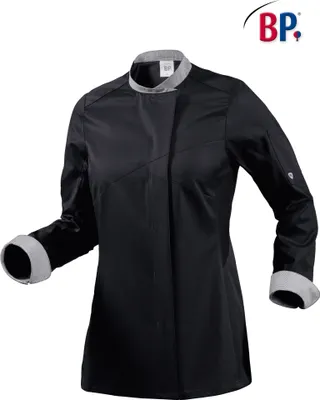 Produktbild von BP® Kochjacke für Damen - schwarz - S