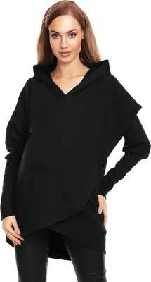 Produktbild von PeeKaBoo Umstands-Sweatshirt für Damen Forbiddeni schwarz L/XL