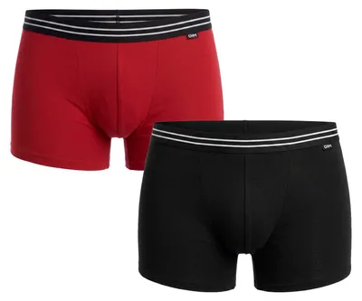 Imagen del producto de DIM - Paquete de 2 boxers para hombre, confeccionados en algodón elástico, modelo D6578
