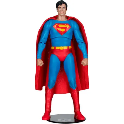 Zdjęcie produktu dla Superman (1978) – figurka z serii DC Multiverse Deluxe Theatrical Edition, Superman, 19 cm