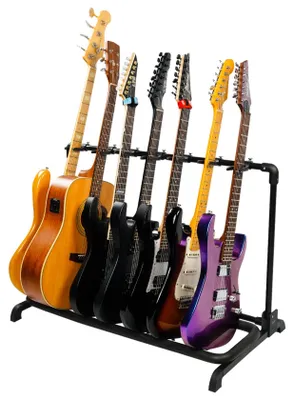 Image de Support universel pliable pour 7 guitares