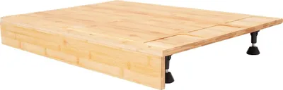 Obrázek produktu pro Kryt kuchyňského sporáku, multifunkční ochrana pracovní desky, bambusový materiál, béžová barva