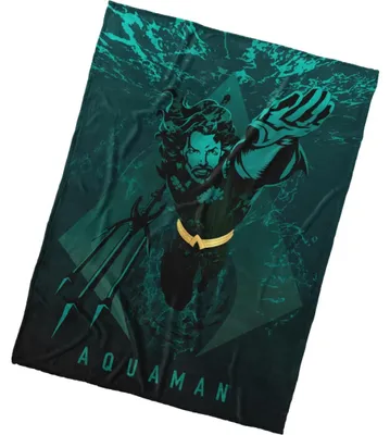 Zdjęcie produktu dla Koc z mikropolaru Koc z mikropolaru Aquaman Ztracené Království 150x200 cm