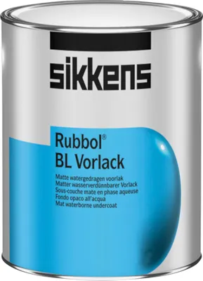 Produktbild von Sikkens Rubbol BL Vorlack, Weiß, White, Auf Wasserbasis, Matte Oberfläche, 8 m²/L, 13 m²/L
