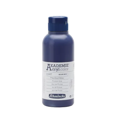 Produktbild von Preussischblau 250ml Acrylfarbe - AKADEMIE Acryl - Schmincke 23 447 027