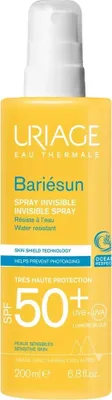 Zdjęcie produktu dla Uriage Bariesun Invisible Spray Wodoodporny spray przeciwsłoneczny SPF50+, 200 ml