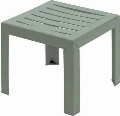 Image de Table d'appoint Grosfillex Miami vert clair 40 x 40 cm