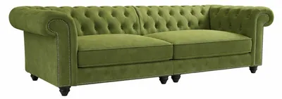 Produktbild von Elegantes Grün 4-Sitzer Chesterfield Sofa s Wohnzimmermöbel