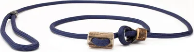 Produktbild von Mystique® Field trial Moxonleine Retrieverleine 6mm 130cm mit Zugbegrenzung blau