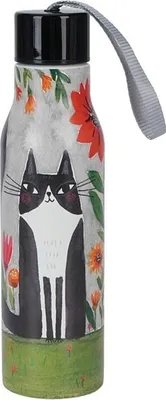 Image de Bouteille isolante "Chat noir