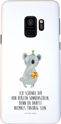 Produktbild von Mr. & Mrs. Panda Samsung Galaxy S9 Handyhülle Koala Geschenk - Weiß - Geburtstag, Hülle, Cover, Party, Smartphone, Handy Case