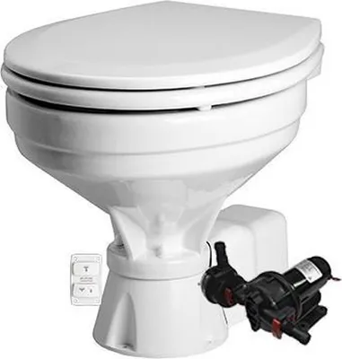 Obrázek produktu pro Johnson Pump AquaT tichý elektrický 24voltový záchod typu comfort