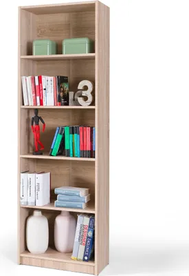 Obrázek produktu pro Vysoký regál 60 cm AVOCA - dub sonoma