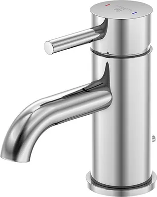 Produktbild von Steinberg Serie 100 Waschtischarmatur 1001000 chrom, mit Ablaufgarnitur