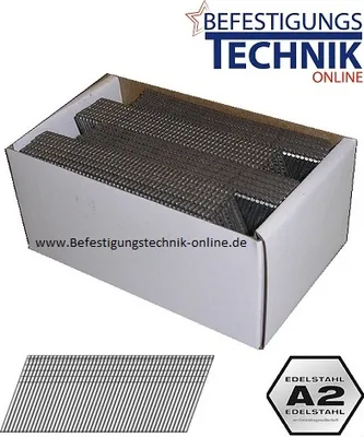Produktbild von Stauchkopfnägel 32mm rostfrei Brads 20° 16GA Akku Nagler DeWalt Senco Milwaukee BR-07 2,0M