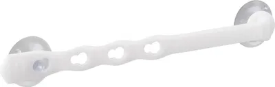 Image de Entrebailleur à ventouse pour fenêtre 1 à 2 vantaux, PVC, 214mm, blanc - THIRARD