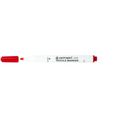 Immagine prodotto di Marcatore tessile Centropen 2739, 3,9 mm, rosso