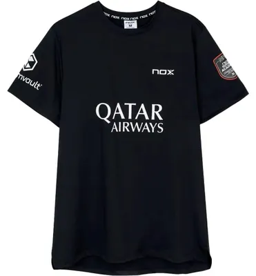 Produktbild von Nox Sponsors At10 Kurzarm-t-shirt Schwarz M Mann Schwarz M