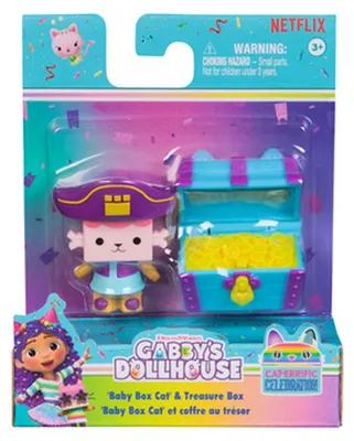 Obrázek produktu pro Gabby's Dollhouse Baby Box Cat & Treasure Box, 3 rok/roky, Vícebarevný