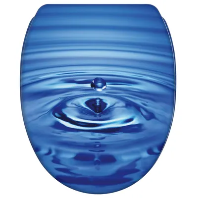 Obrázok produktu pre SANILO® WC sedadlo s automatickým spúšťaním a rýchlym systémom upevnenia. Toaletové sedadlo priamo od výrobcu. Toaletový kryt, toaletné sedadlo, WC kryt, WC sedadlo