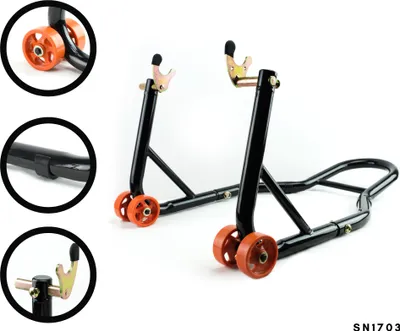 Produktbild von Verda Motorradständer 200 kg Montageständer für Vorne | Adapter V-Type| Tragkraft  Motorradheber Motorrad SN1703
