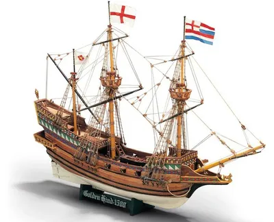 Zdjęcie produktu dla Zestaw MINI MAMOLI Golden Hind 1:110