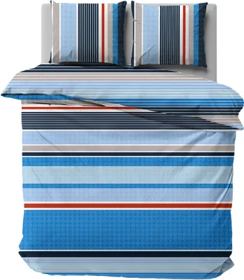 Produktbild von Nautica Home Spinning Bettwäsche Set Renforcé Größe 200x200cm + 2x 80x80cm