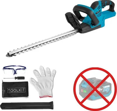 Obrázek produktu pro Elektrické nůžky na živý plot, 510 mm nůž, 15000 otáček za minutu, bez baterie